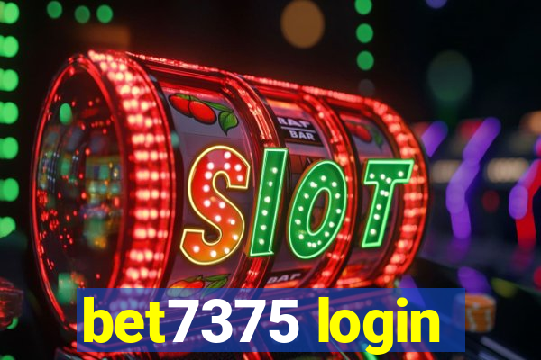 bet7375 login